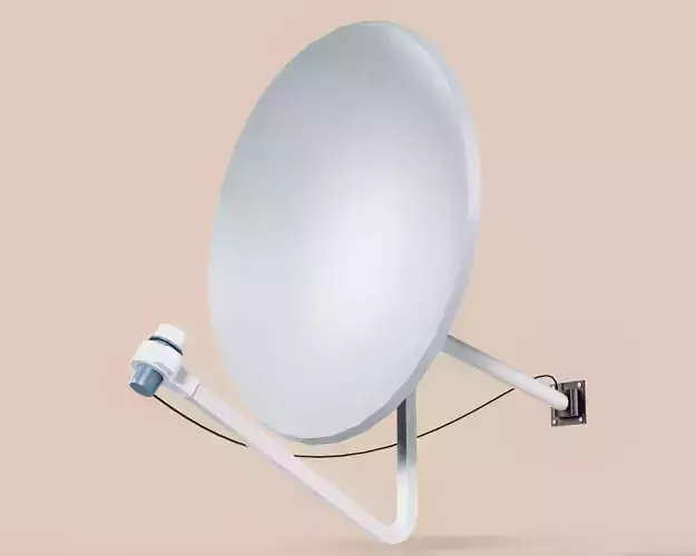 Exterior Wall Antenna Dish Type A