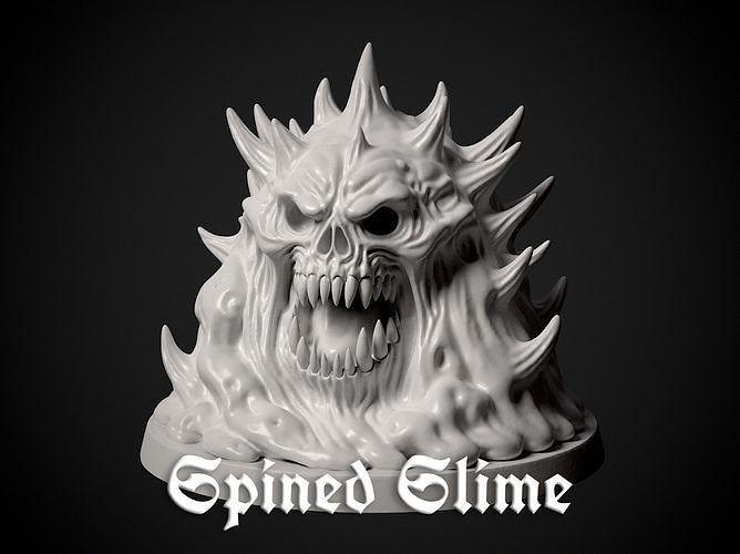 Miniature of Spined Slime - 3d print model 3D print model