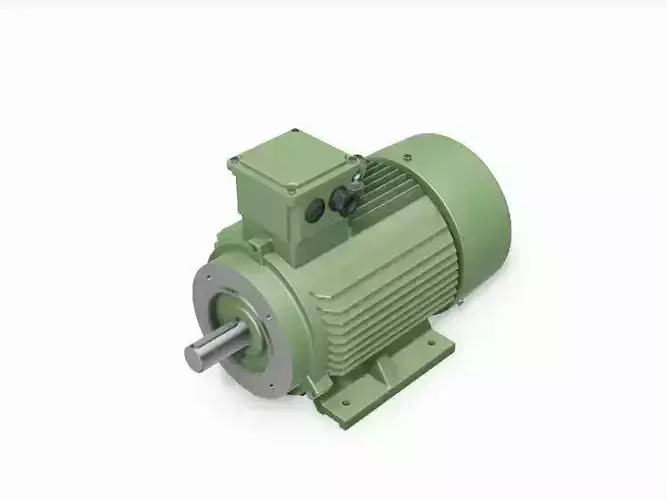 132M B34a Top IEC electric motor - 3D CAD model