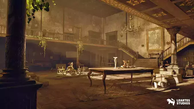 Abandoned Mansion Environment