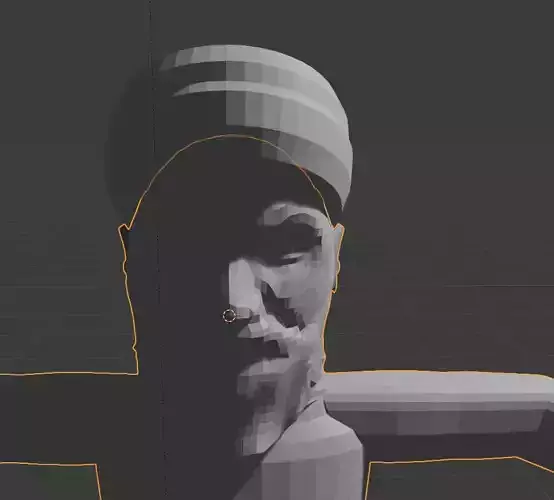 Cartoon Stylized Muslim Character - 3D Model