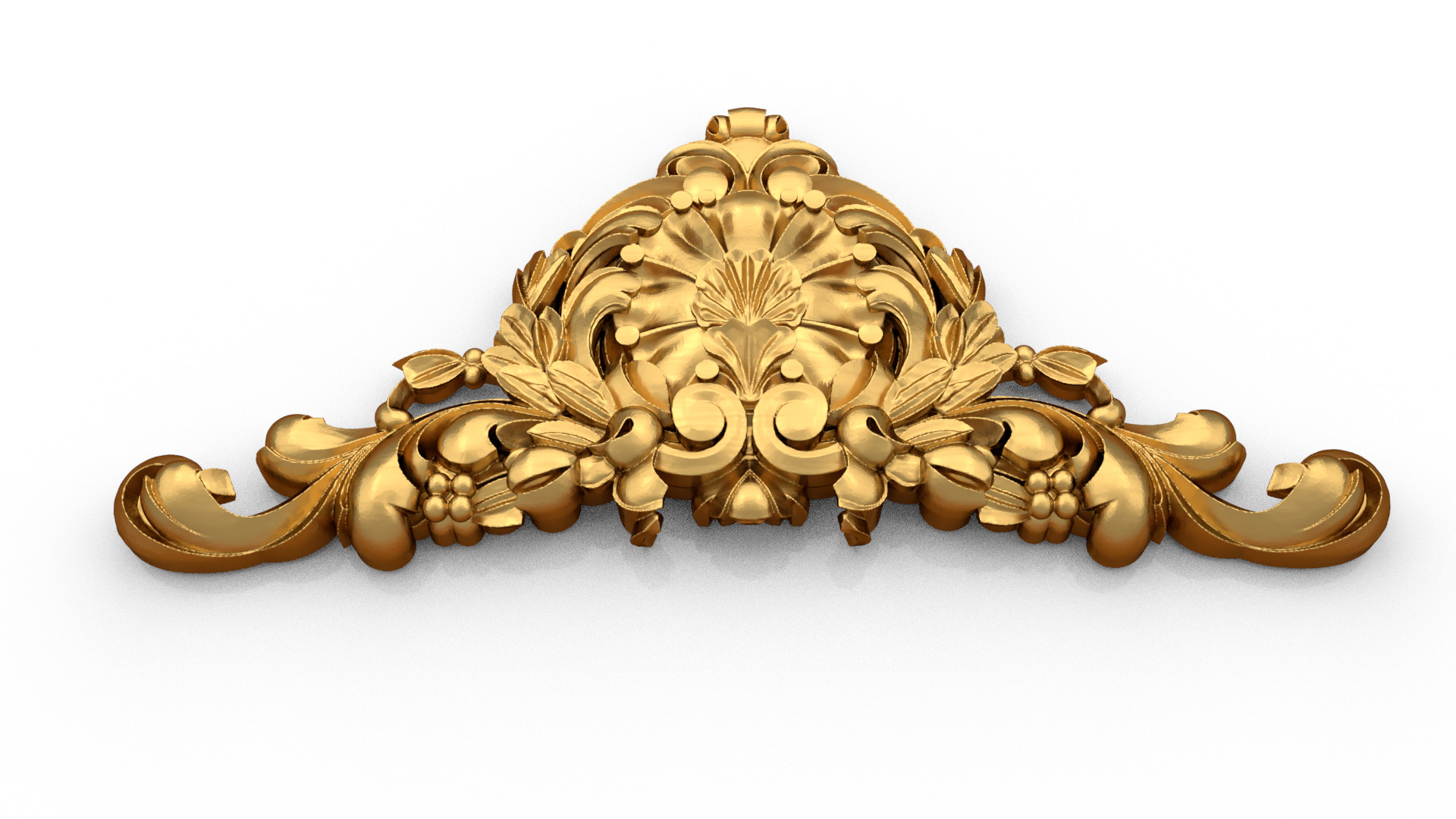 carved classic decorative ornament cnc 3d printing stl 09 3D model_4