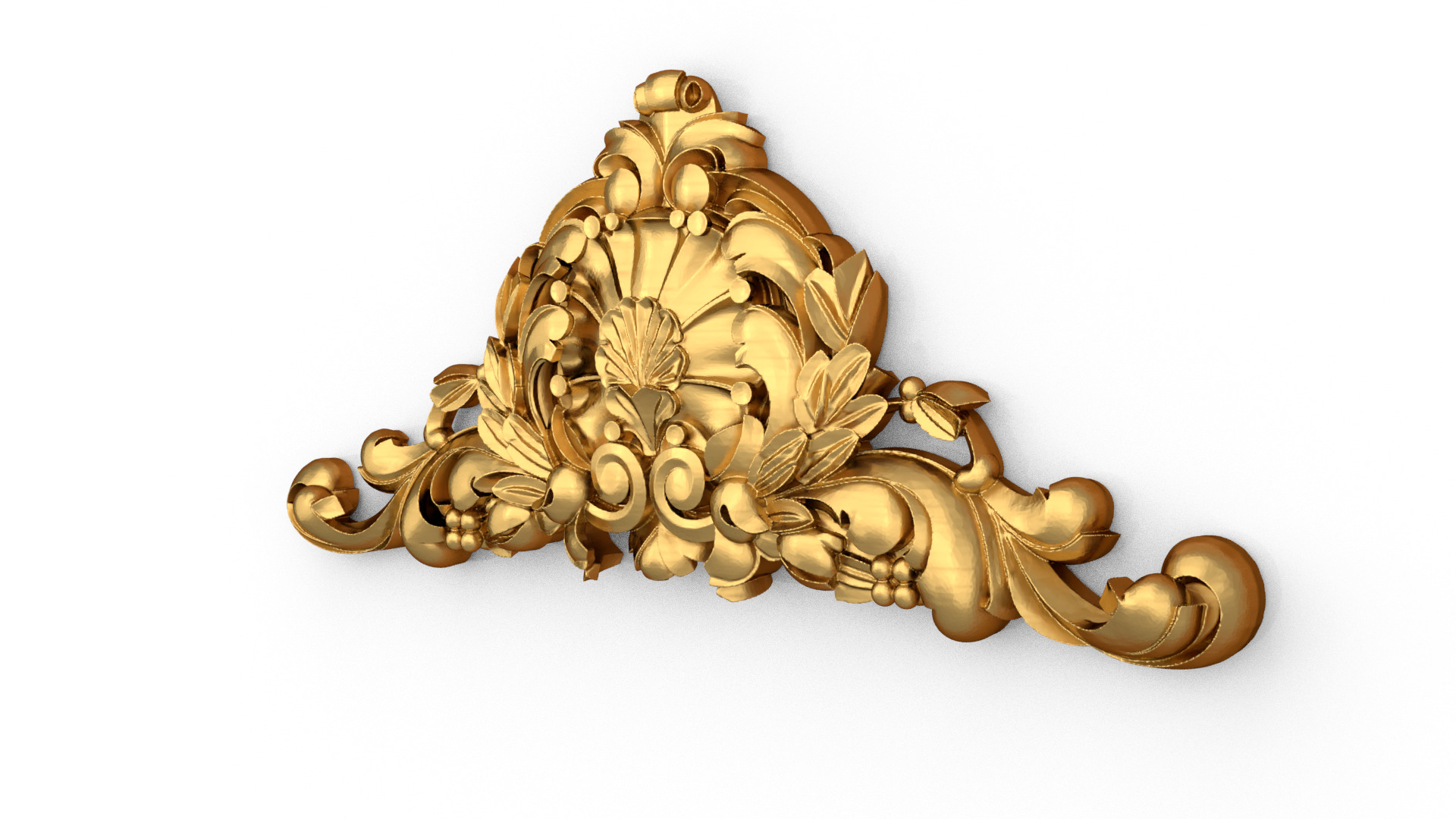 carved classic decorative ornament cnc 3d printing stl 09 3D model_1