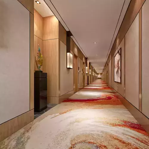 Hotel hallway