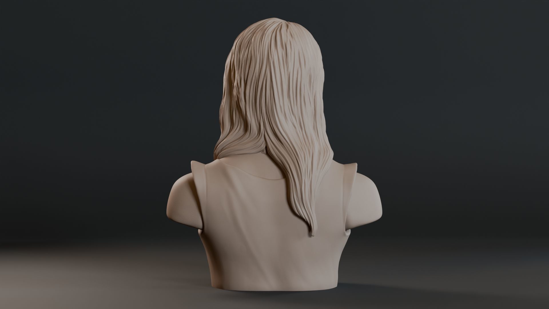 Son Ye Jin Bust Sculpture 3D print model_7