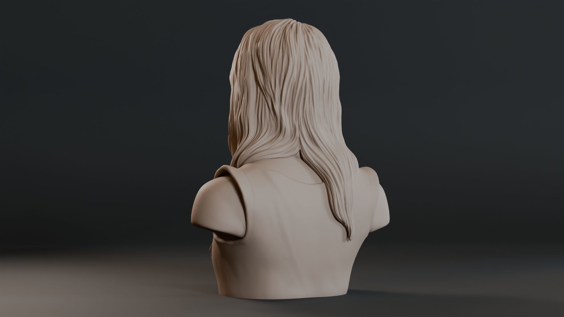 Son Ye Jin Bust Sculpture 3D print model_8