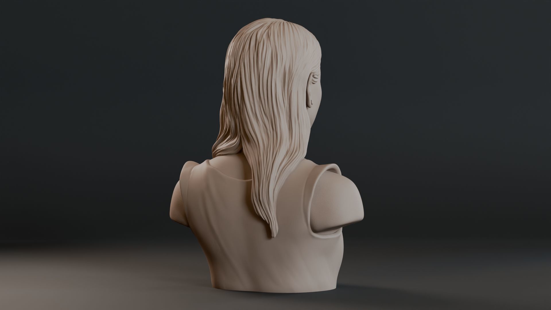 Son Ye Jin Bust Sculpture 3D print model_6