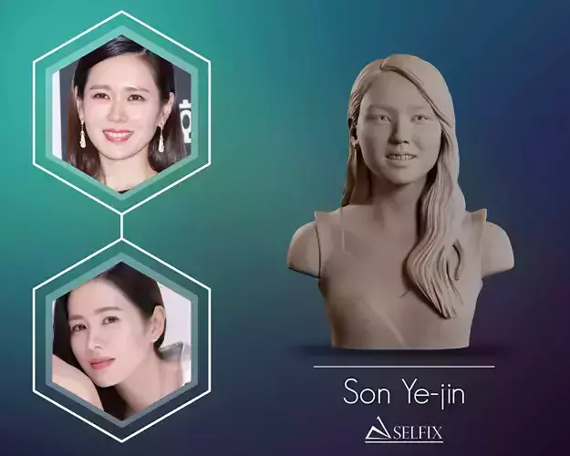 Son Ye Jin Bust Sculpture 