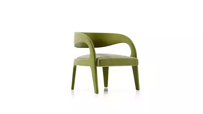 Fendi Casa Berenice Armchairs 3D model