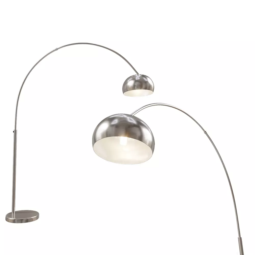 Modern Arc Floor Lamp 3D Model 3D model_0