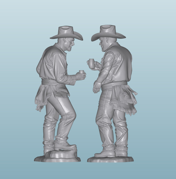 COWBOY W107 3D print model_1