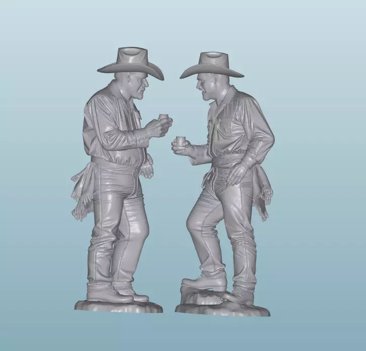 COWBOY W107 3D print model_0