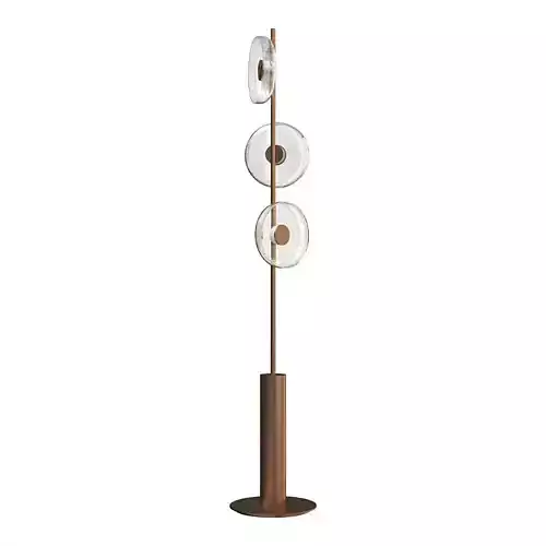 Crispin Contemporary Floor Lamp 3D Model  3D model
