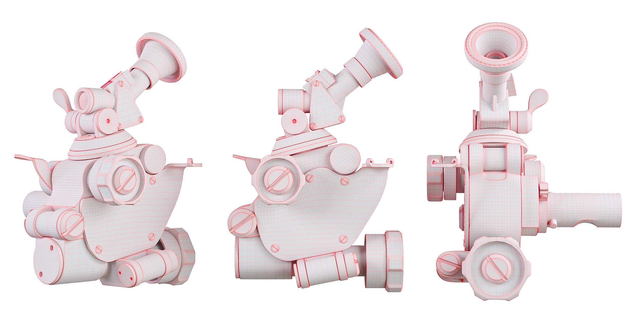 MPM-44M Mortar sight 3D model_16