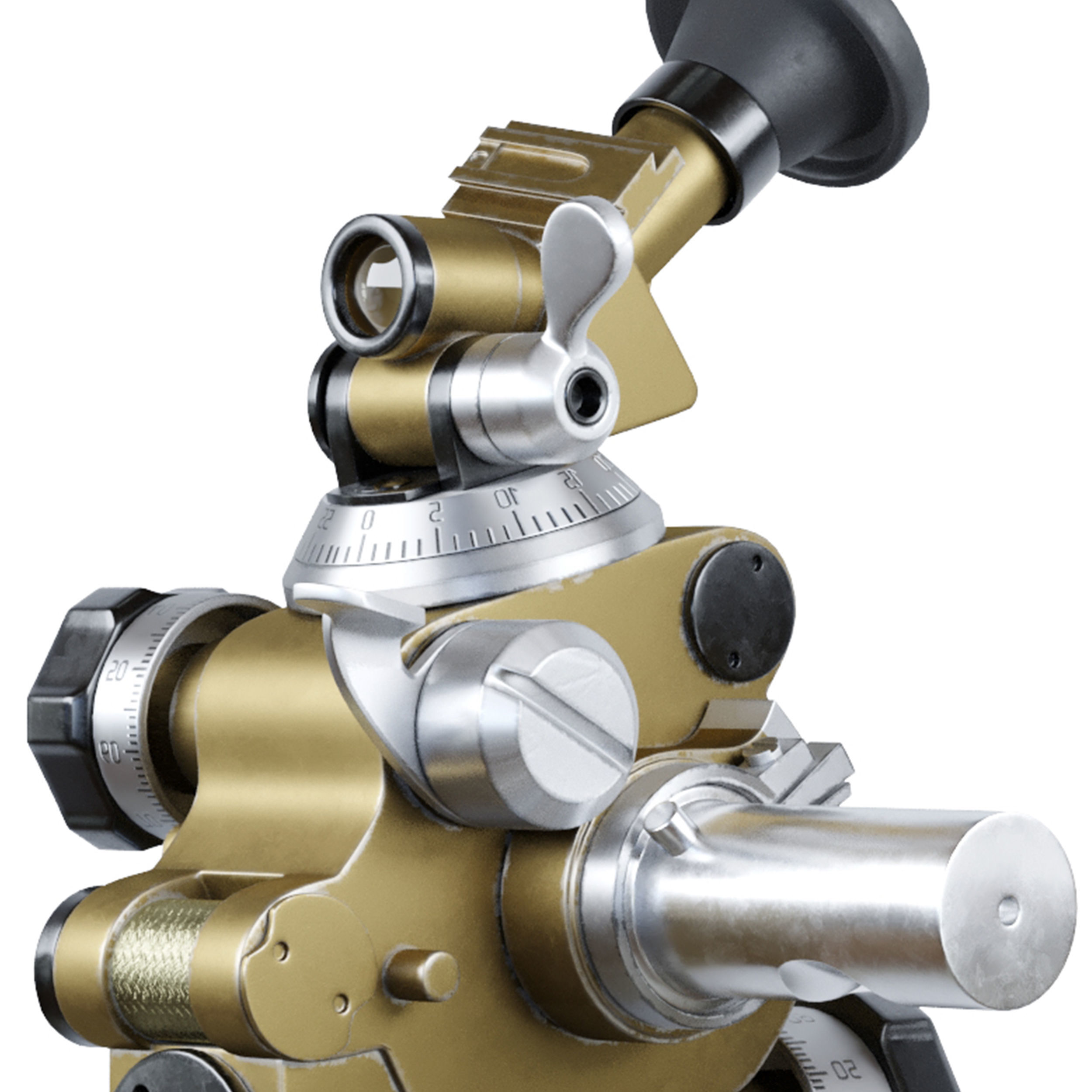 MPM-44M Mortar sight 3D model_15