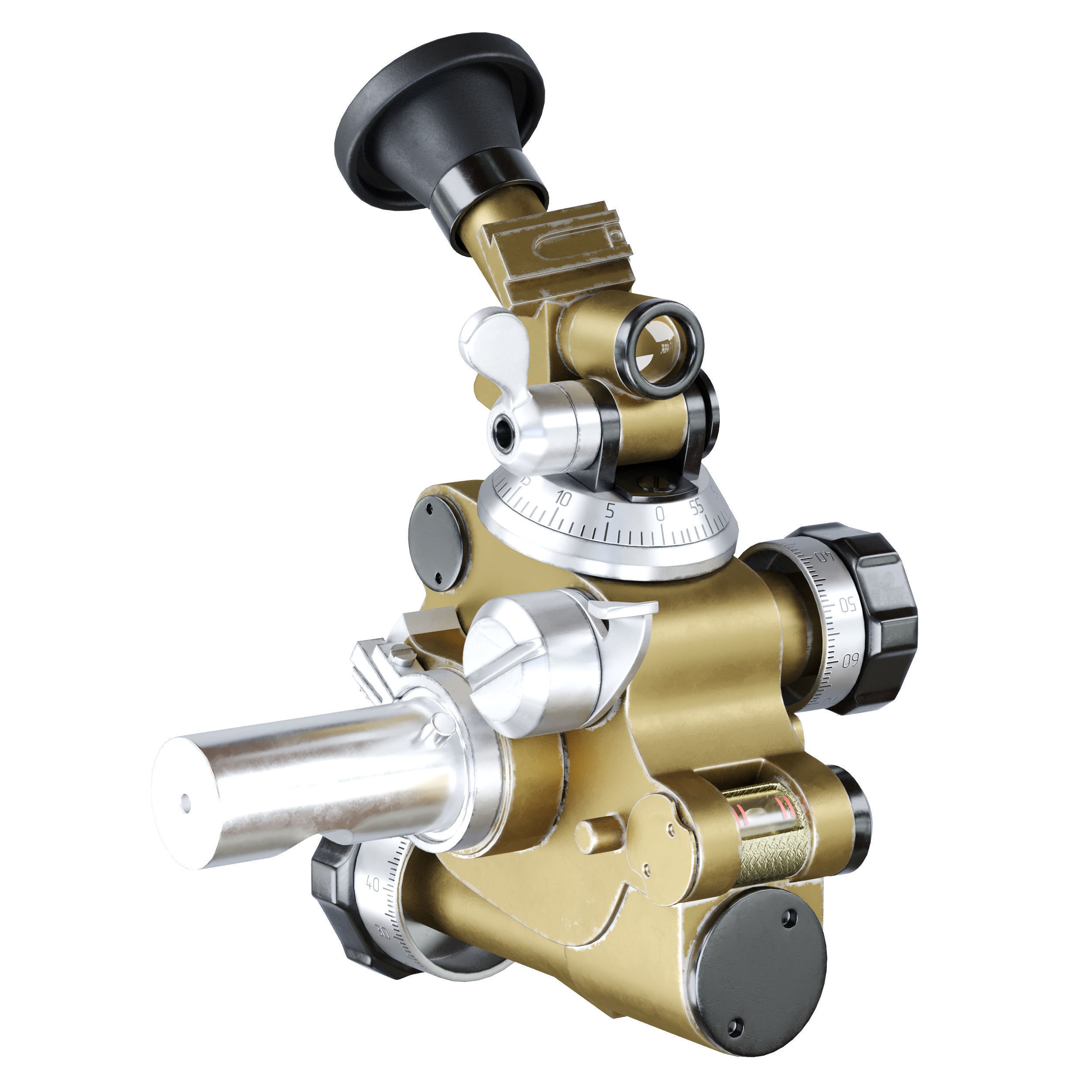 MPM-44M Mortar sight 3D model_6