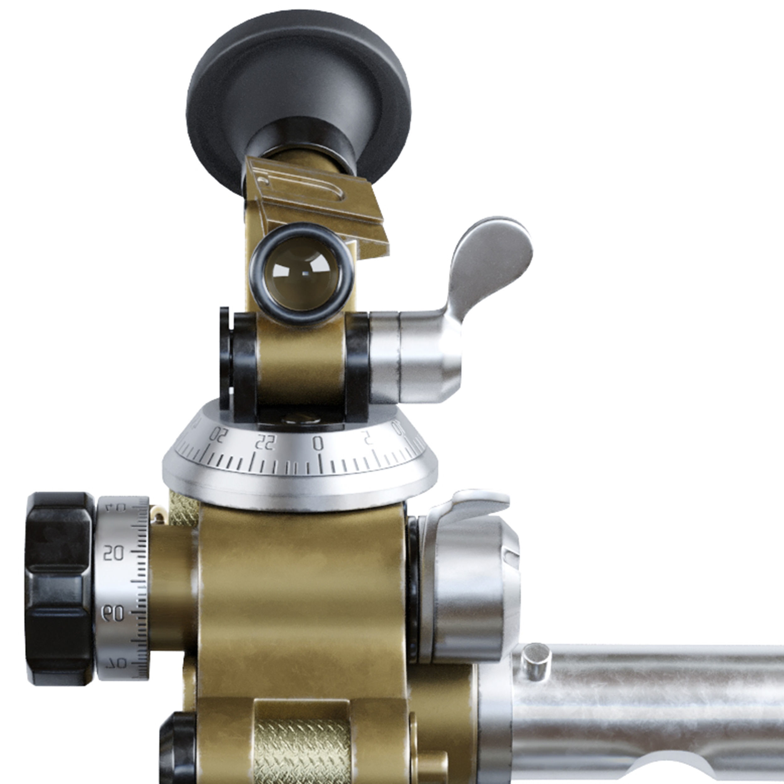 MPM-44M Mortar sight 3D model_13