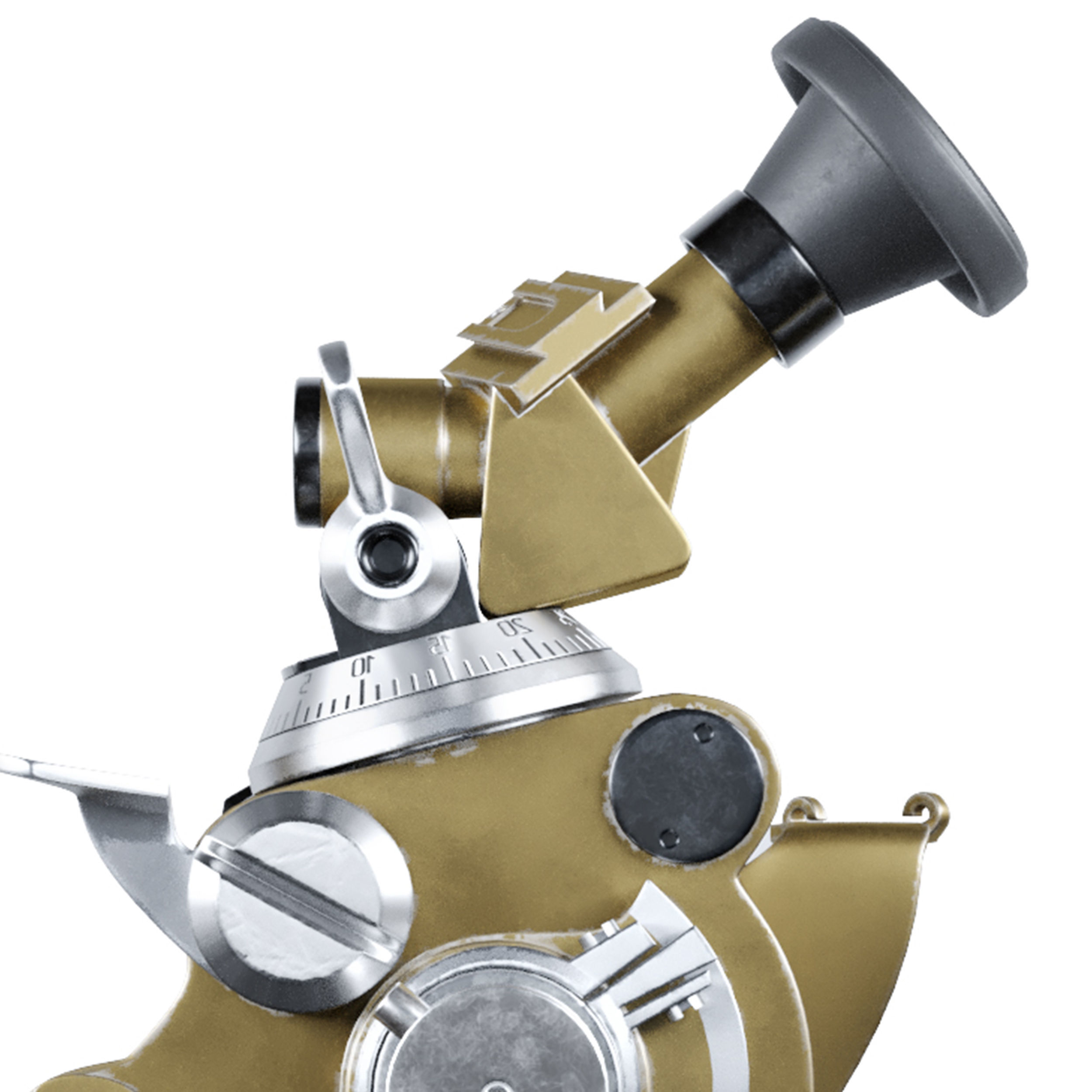 MPM-44M Mortar sight 3D model_9