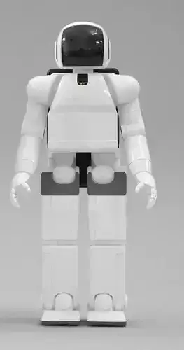 Chappie with his hand on his chin