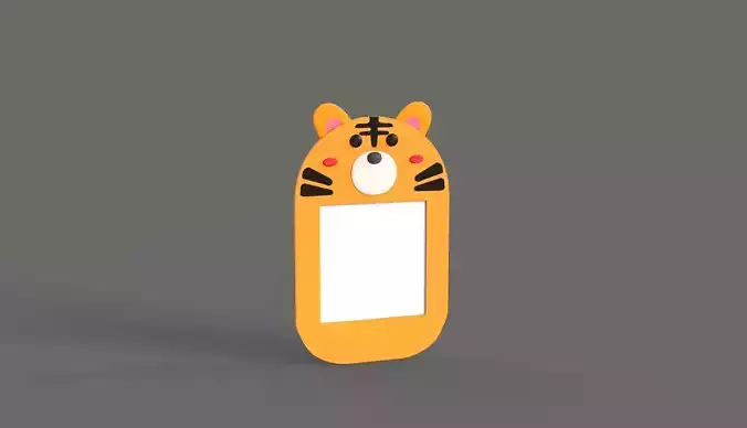 Cartoon Tiger Frame