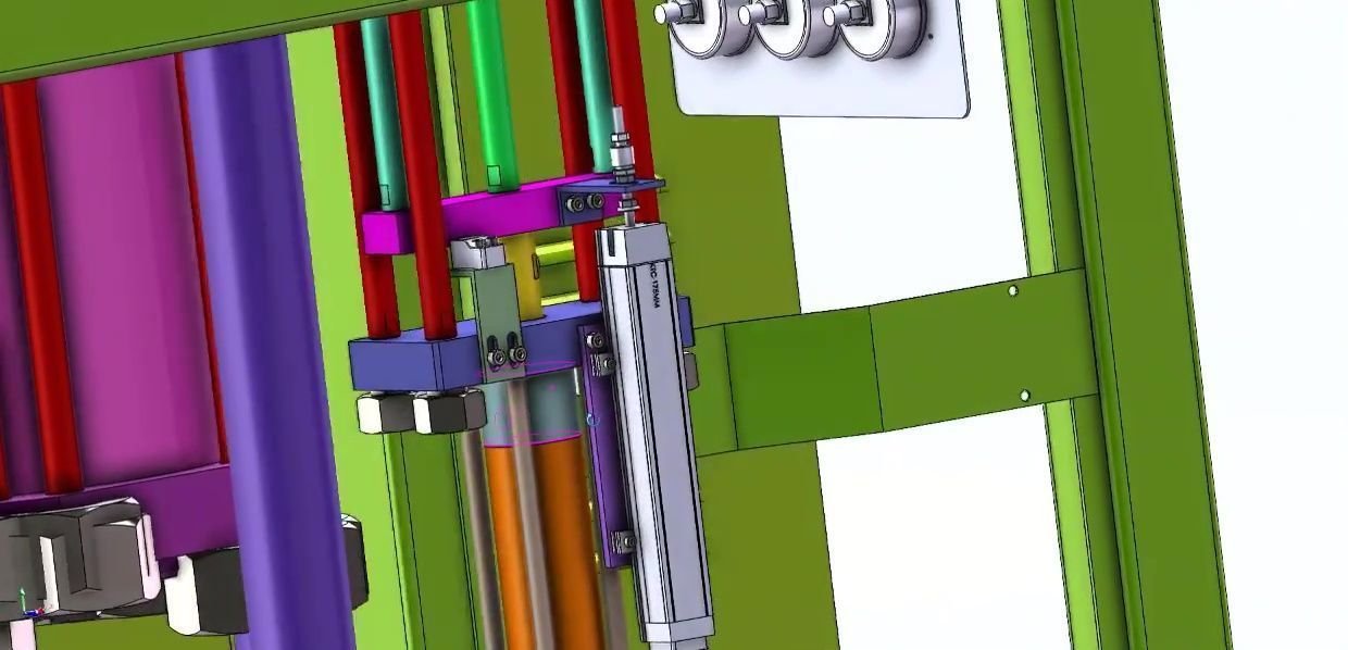 Vertical Rotary Table Injection Molding Machine-High Precision 3D model_13