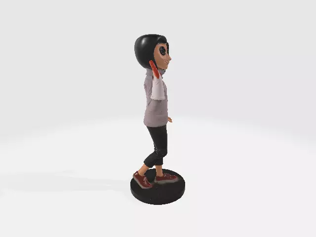 Coraline Othermother 3D print model_3