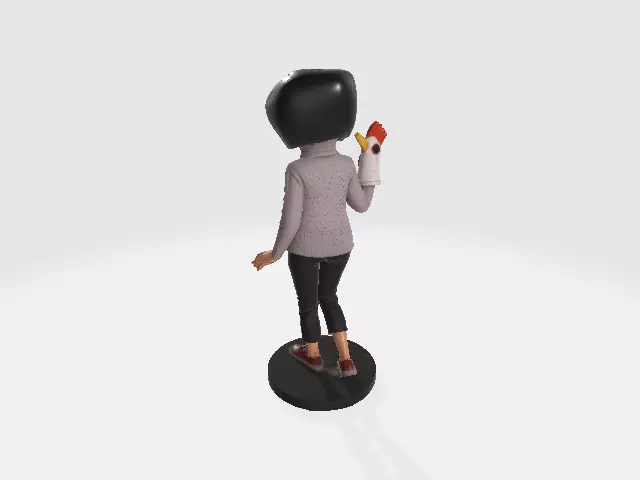 Coraline Othermother 3D print model_2