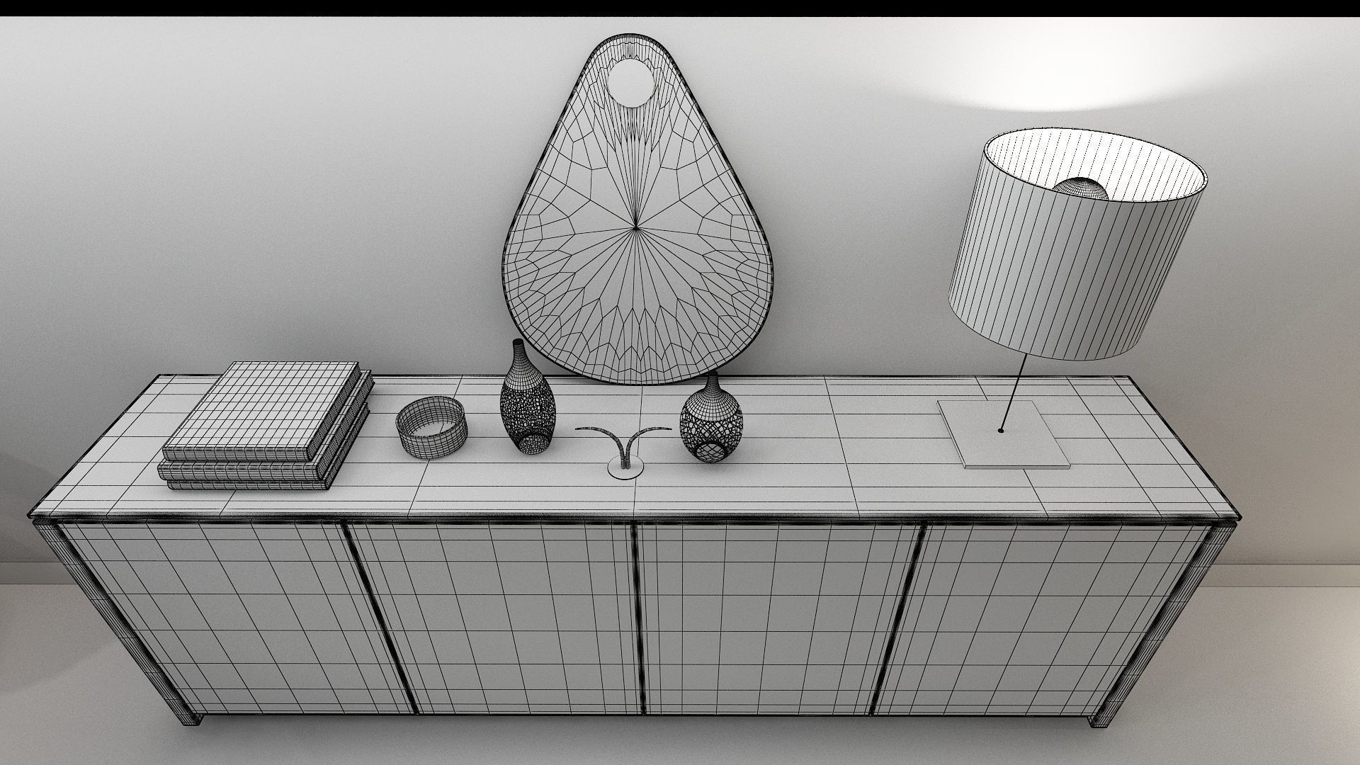 Living and Dining Room Combo Design 3D model_5