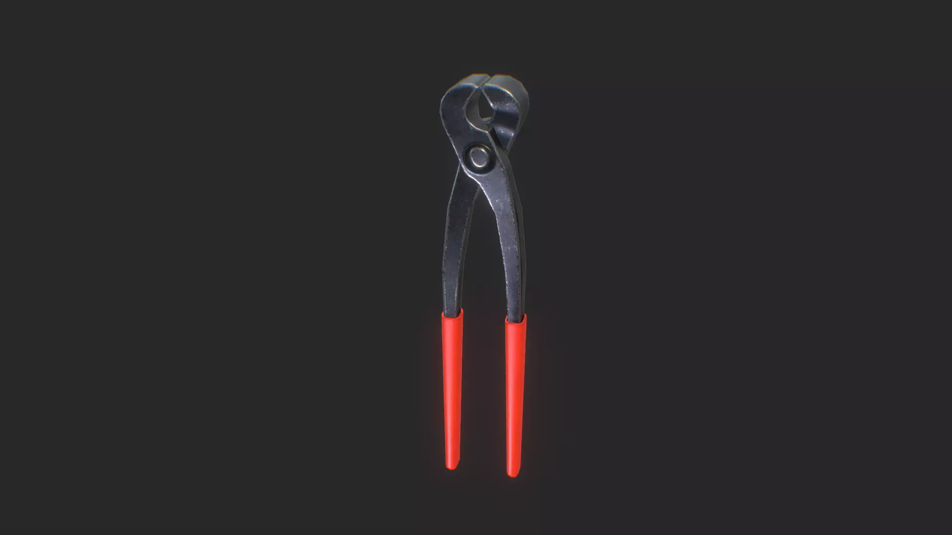 End Cutting Pliers 3D Model - Game Ready Low-poly 3D model_0