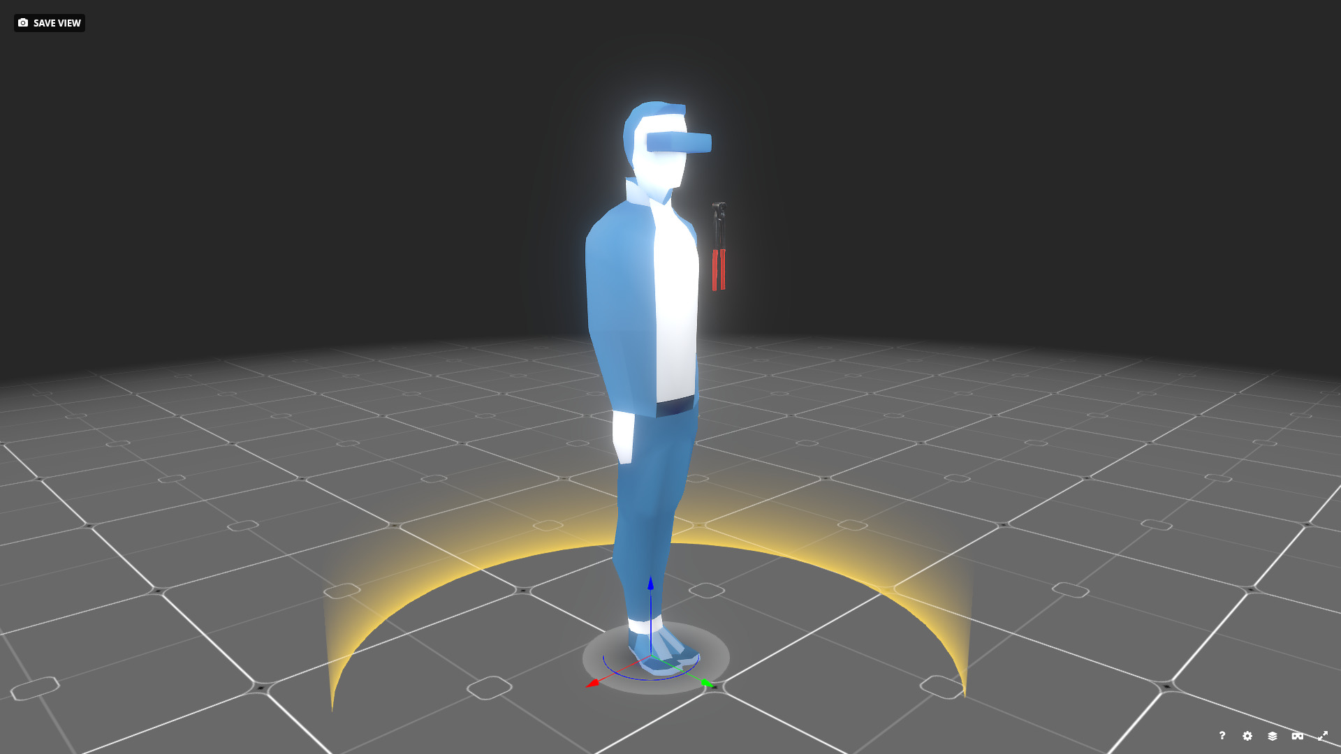 End Cutting Pliers 3D Model - Game Ready Low-poly 3D model_12