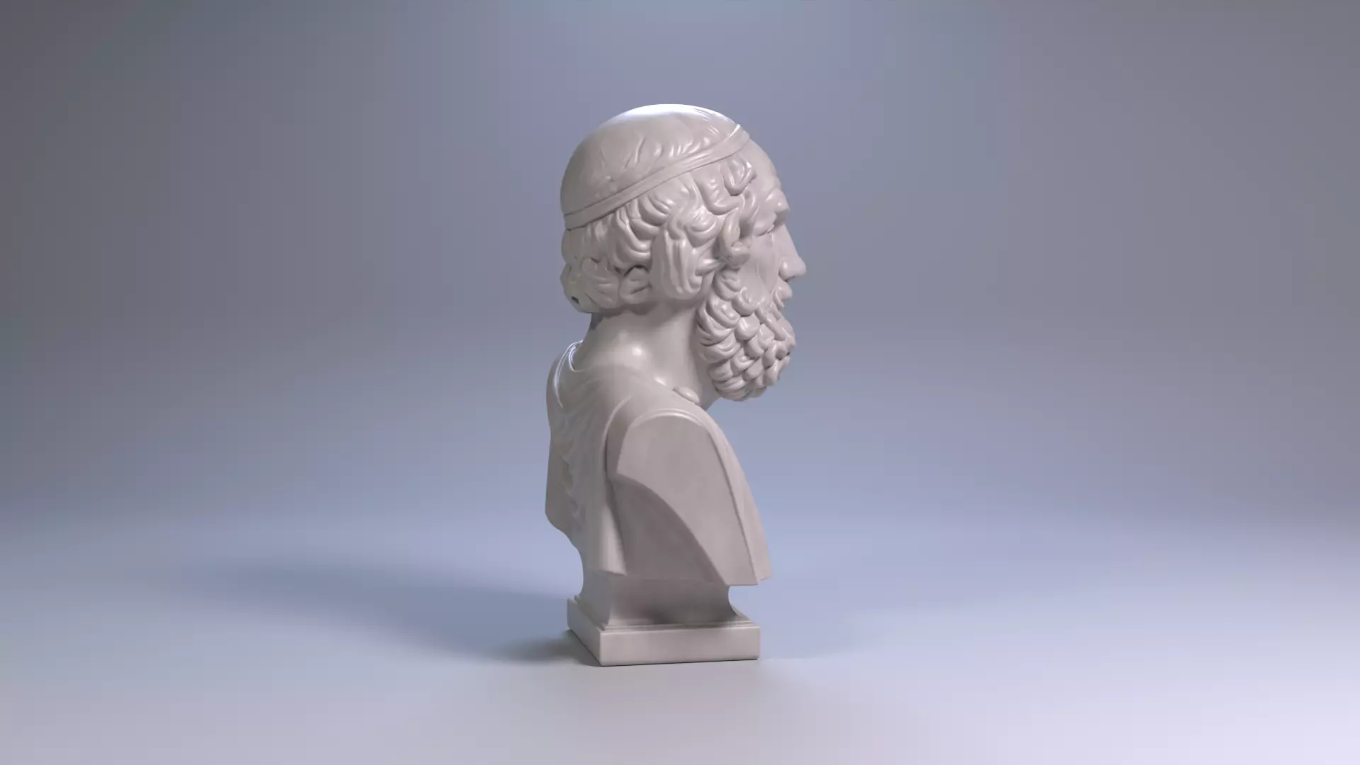 Homer Bust Sculpture 3D Print Model STL File Printable Bust 3D print model_20