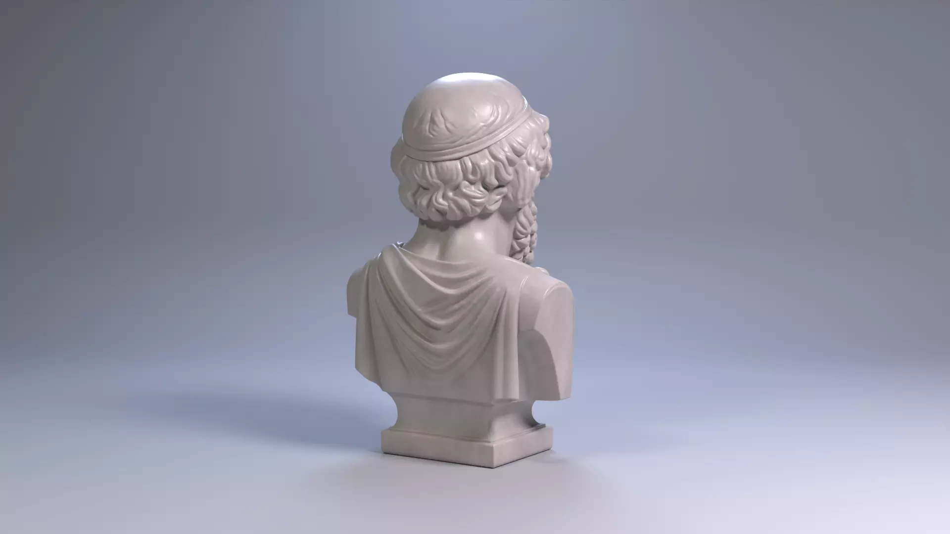Homer Bust Sculpture 3D Print Model STL File Printable Bust 3D print model_19