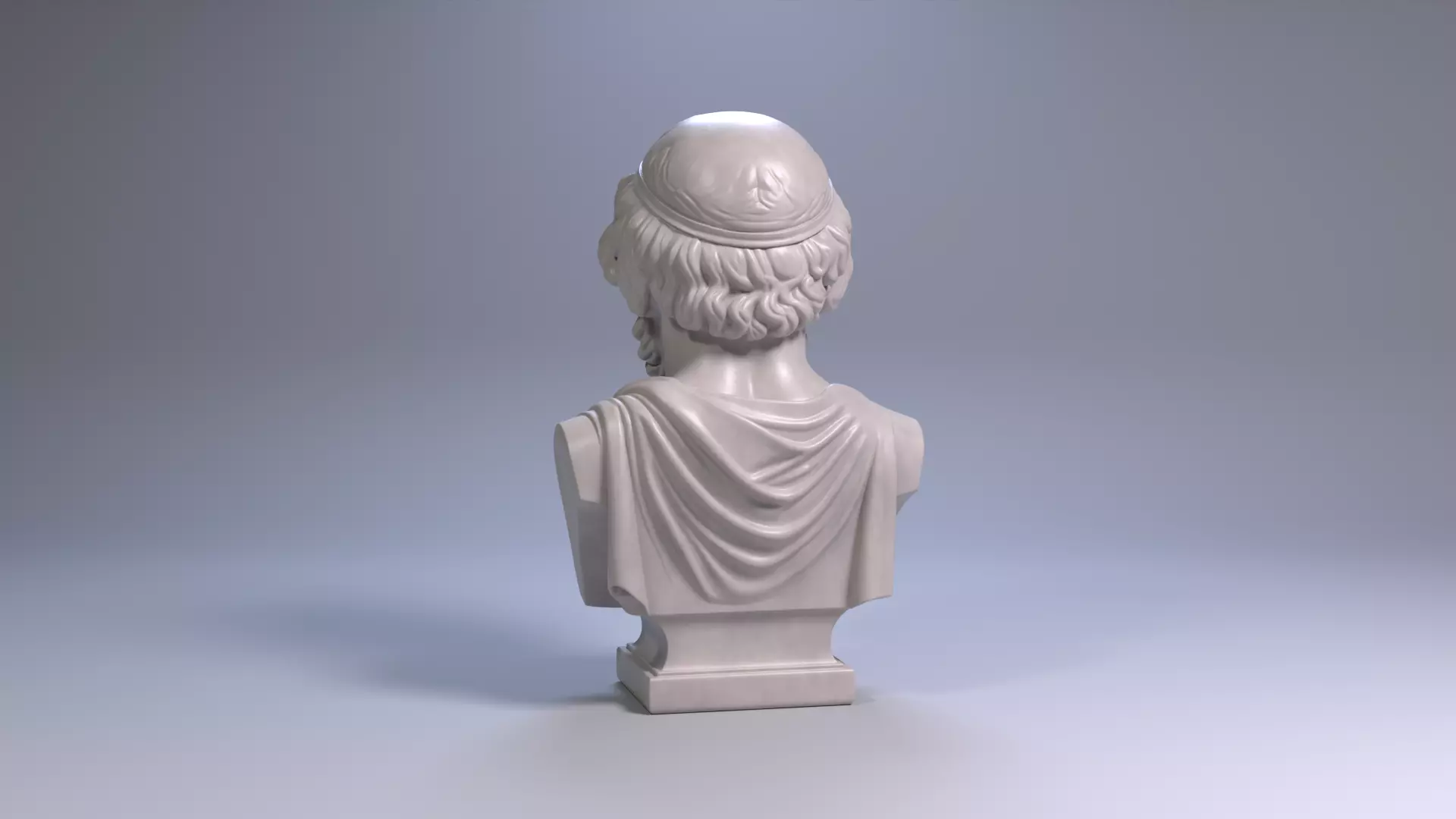 Homer Bust Sculpture 3D Print Model STL File Printable Bust 3D print model_18