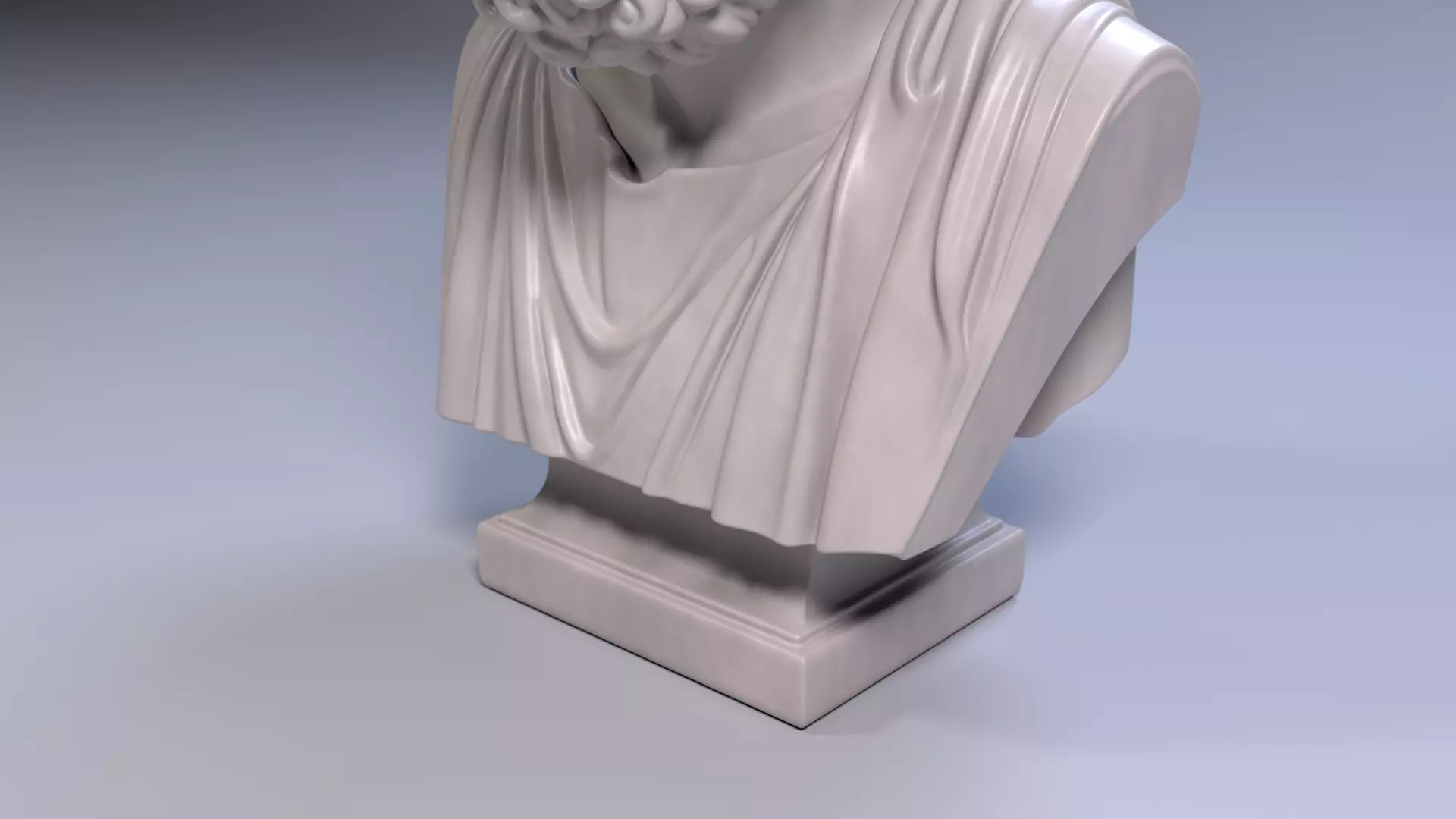 Homer Bust Sculpture 3D Print Model STL File Printable Bust 3D print model_10