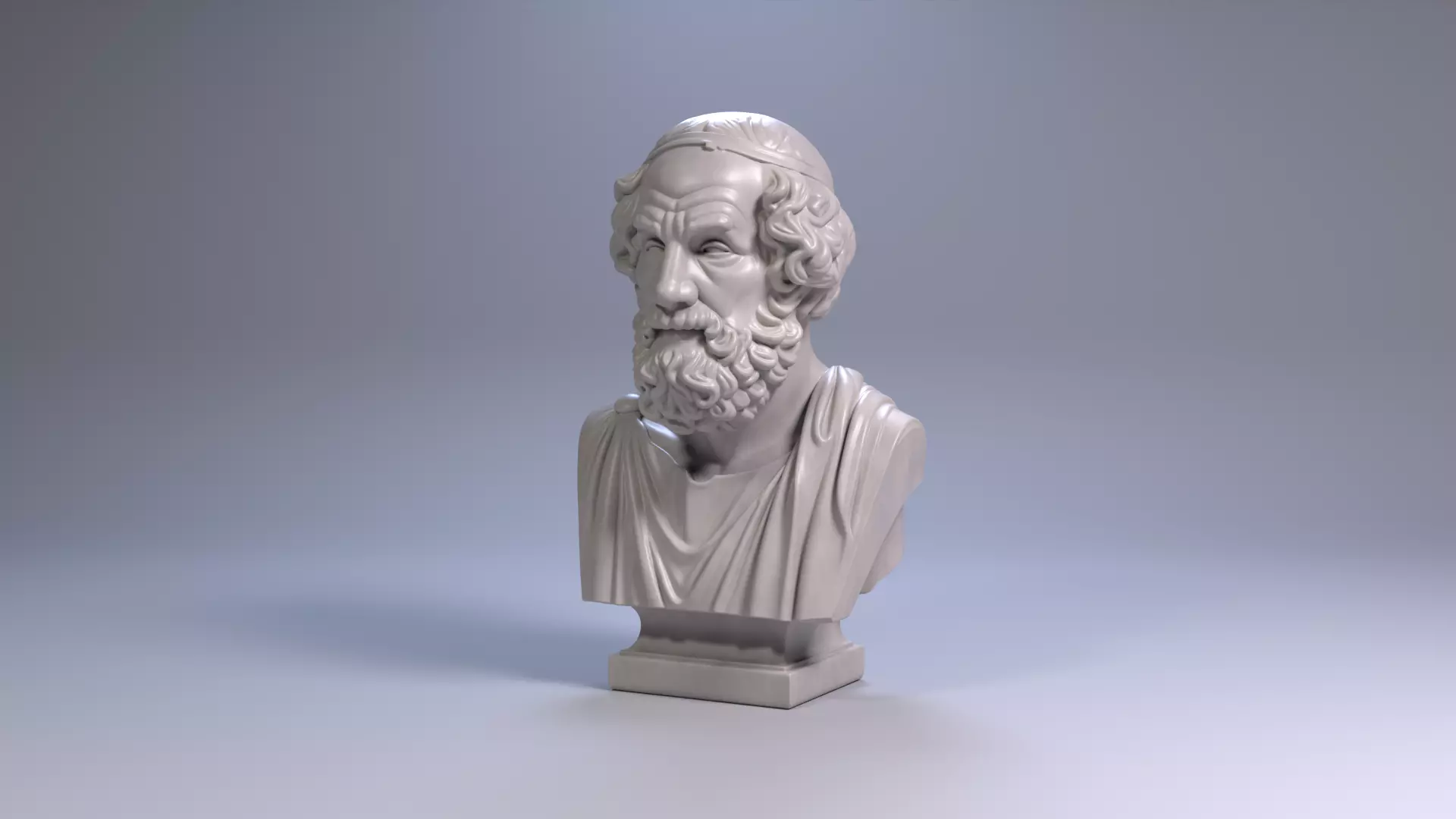 Homer Bust Sculpture 3D Print Model STL File Printable Bust 3D print model_14