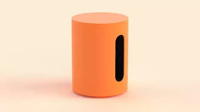 Wireless Subwoofer Orange