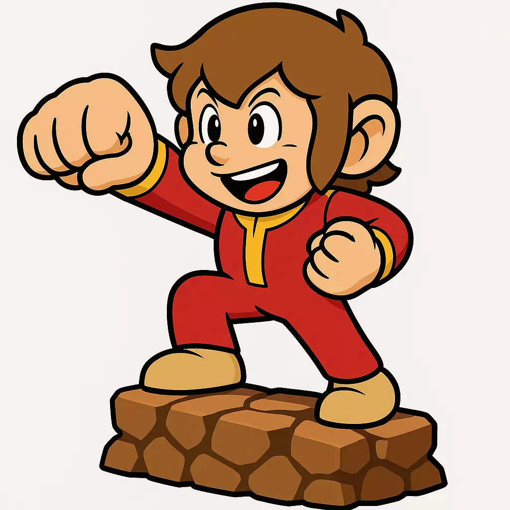 Alex Kidd Classic from Master System 3D print model