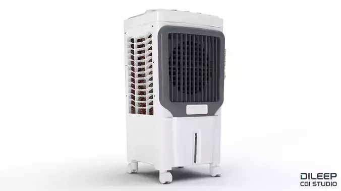 Realistic Air Cooler 3D Model
