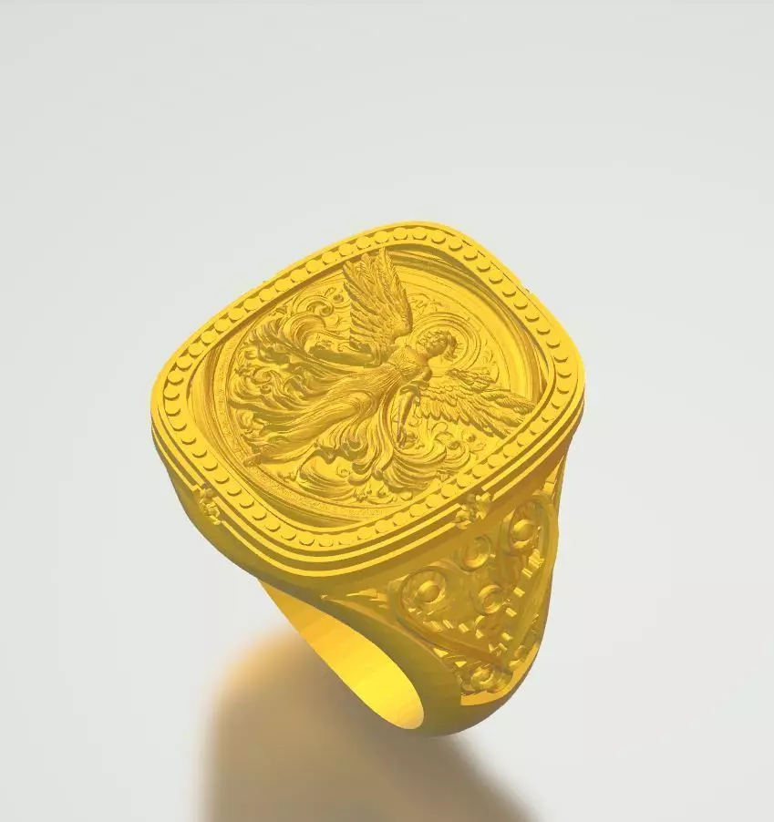 Angel Ring Free 3D model