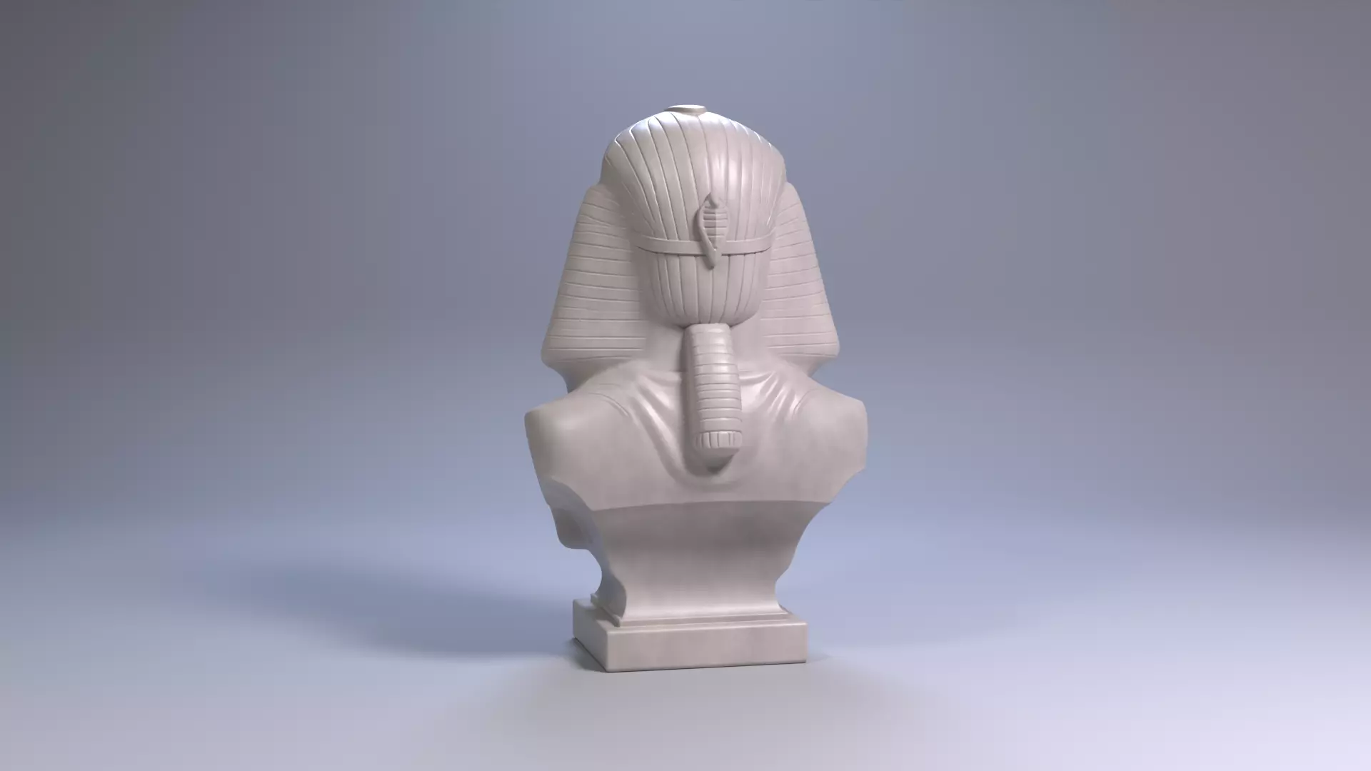 Ramses II Bust Sculpture 3D Print Model STL File Printable Bust 3D print model_18