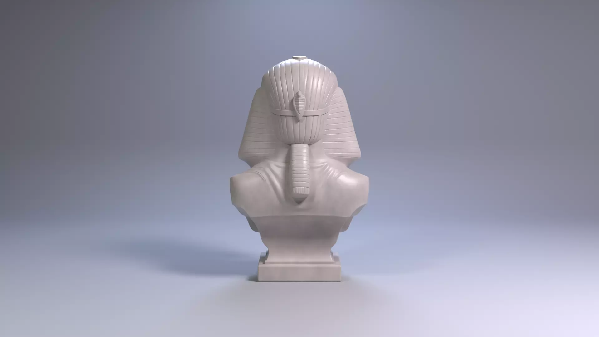 Ramses II Bust Sculpture 3D Print Model STL File Printable Bust 3D print model_4