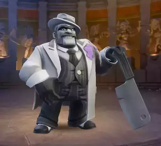 Clash of Clans - Barbarian Butcher 3D print model