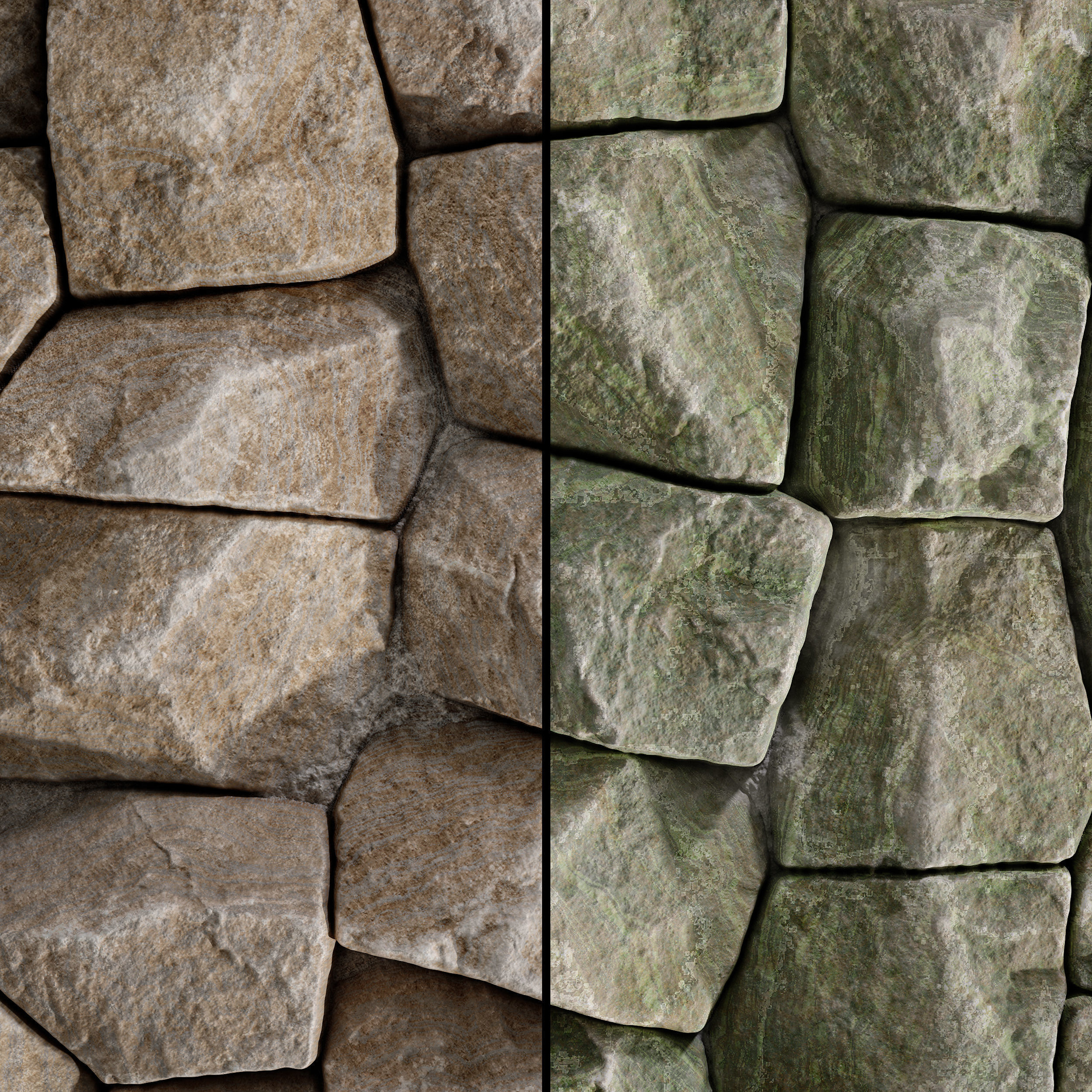 Stone Wall 31 - Seamless Texture_1