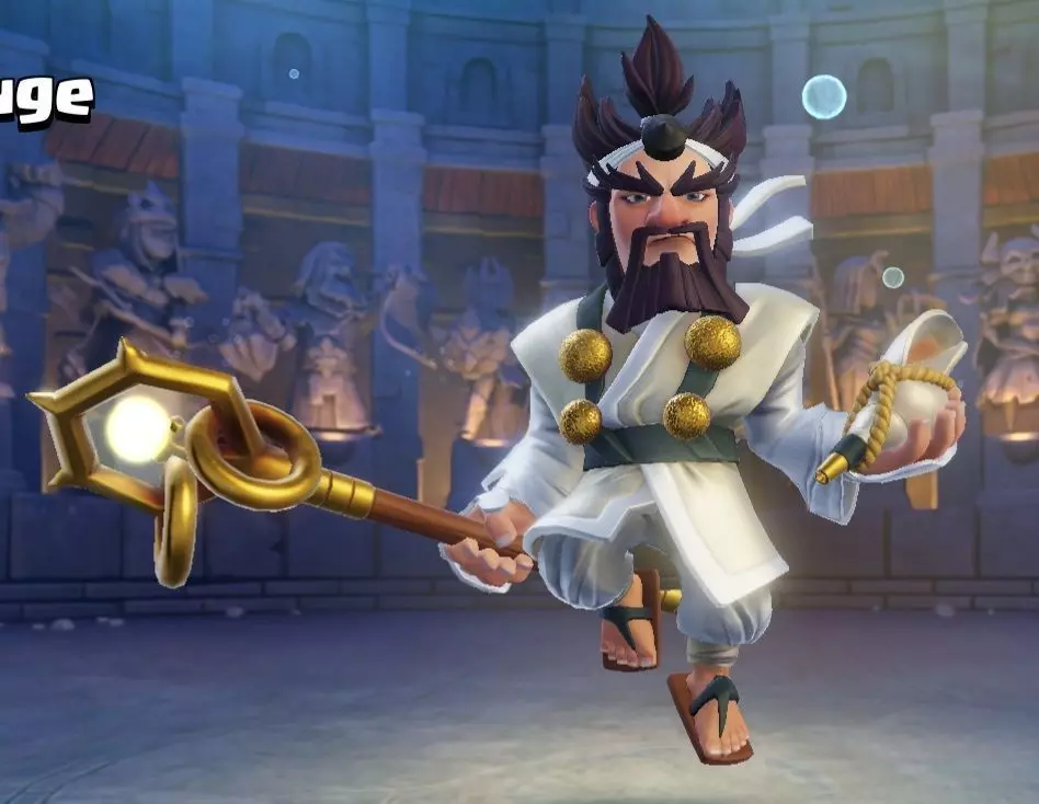 Clash of Clans - Guardian Monk - NO BASE 3D print model