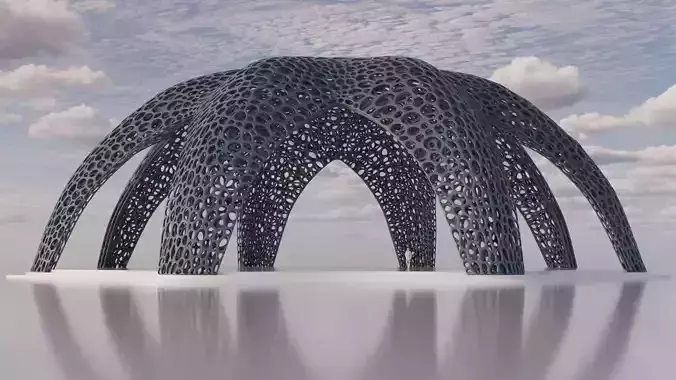 Parametric Celestial Pavilion Dome