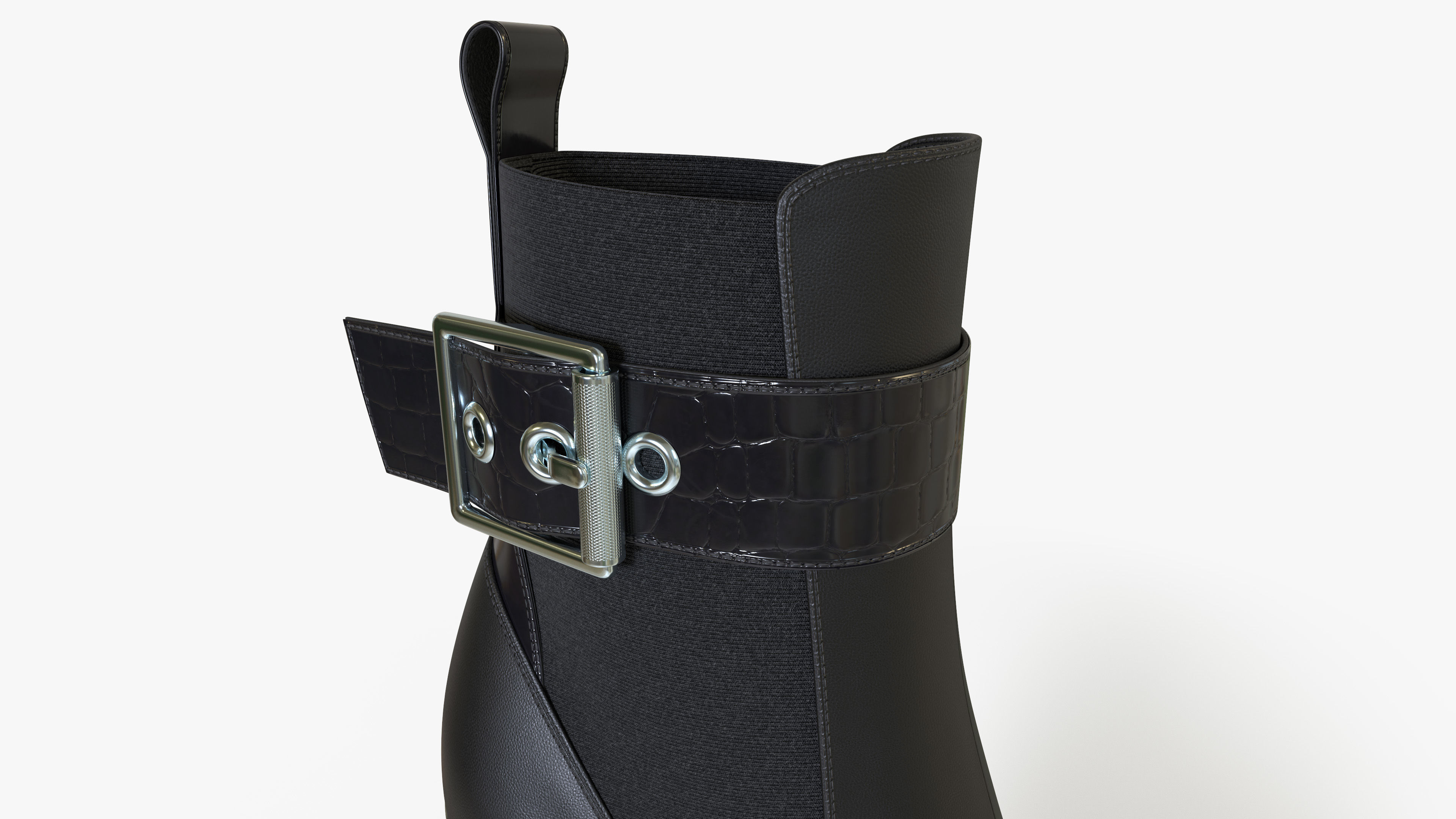 Women Shoes Ankle Boots 3D model_6