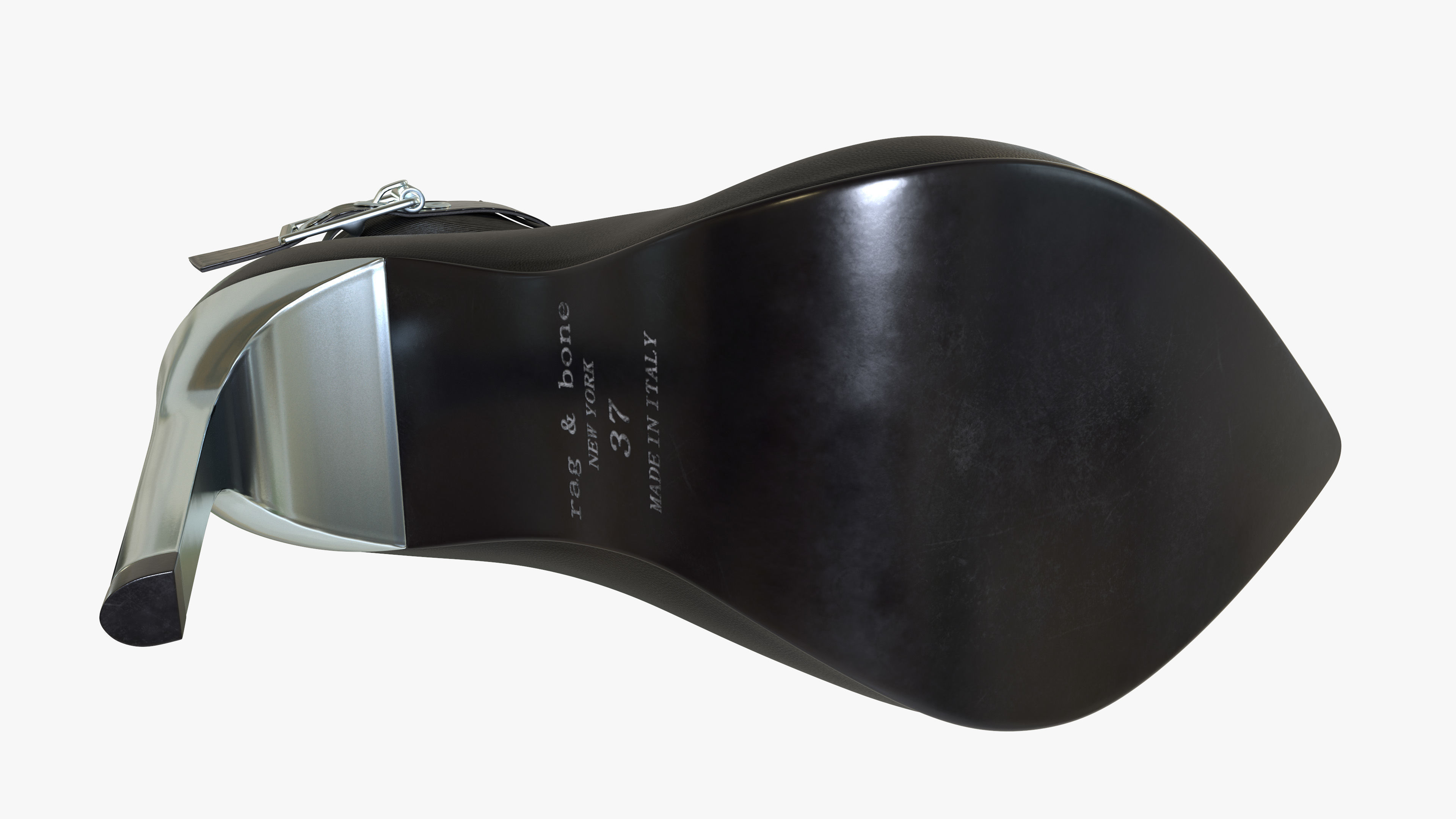 Women Shoes Ankle Boots 3D model_12