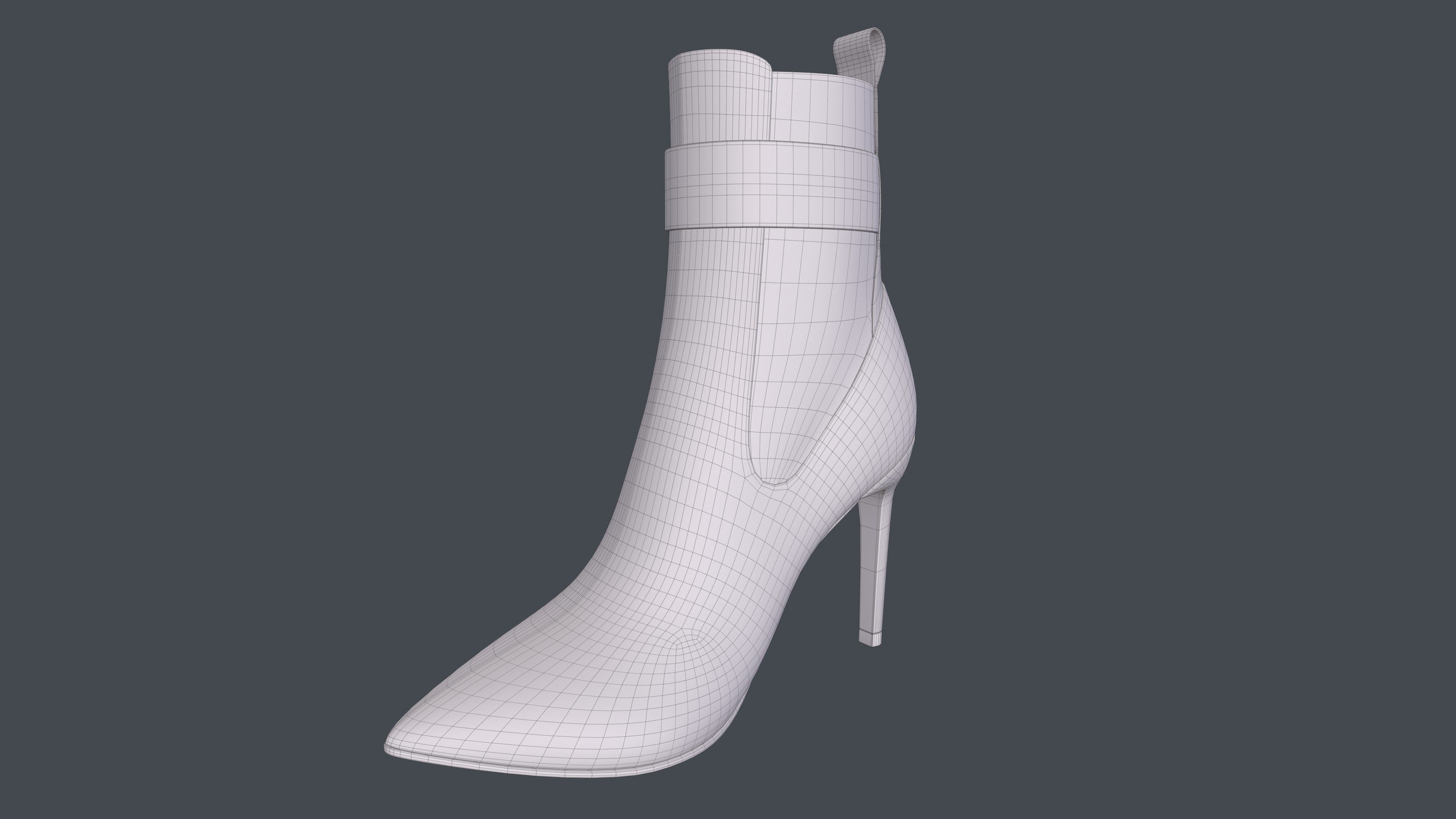 Women Shoes Ankle Boots 3D model_17
