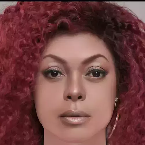 Taraji P  Henson Head - No Hair - Low poly head for game