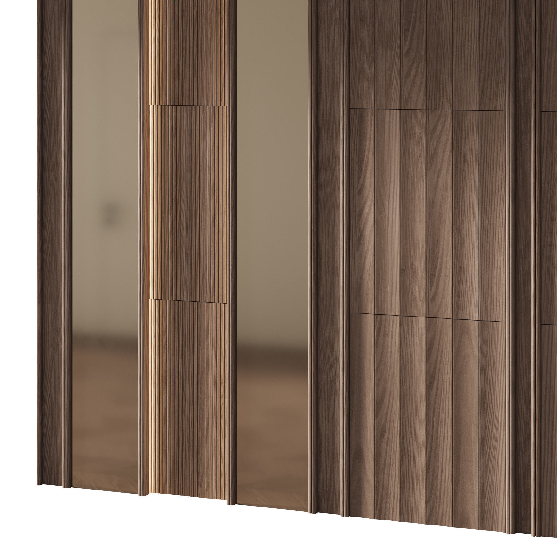 Decorative V62 Wall Panels 3D model_2